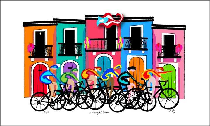Artista - En ruta pal Morro - Ilustración digital - 18 x 24