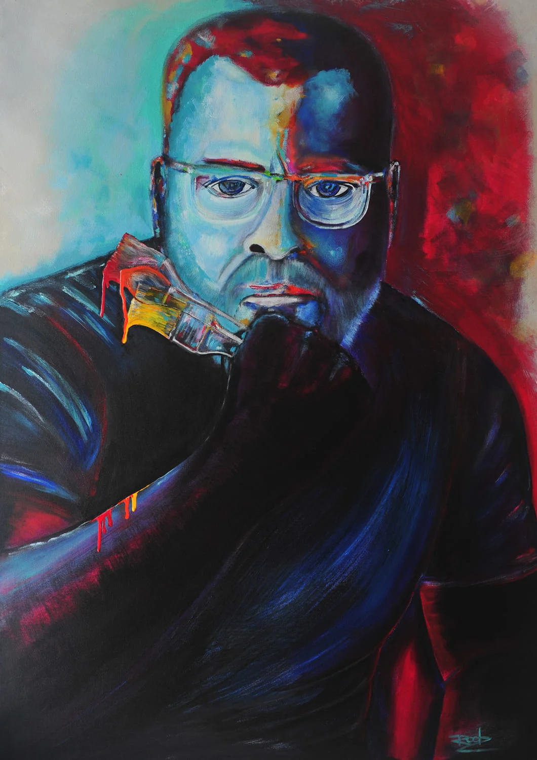 Artista - Autorretrato - Rodz Art Studio